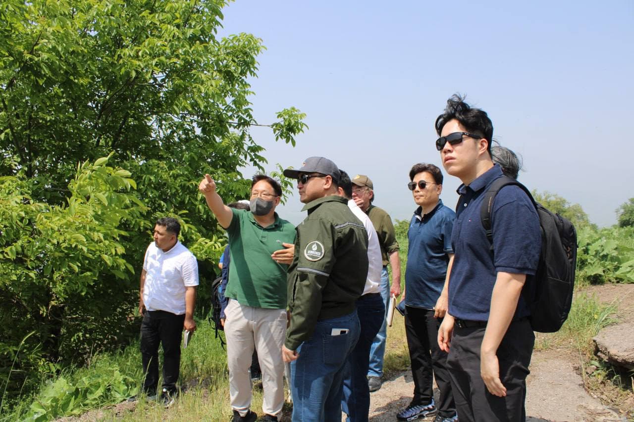 Within the framework of the foreign project, field research is being conducted.