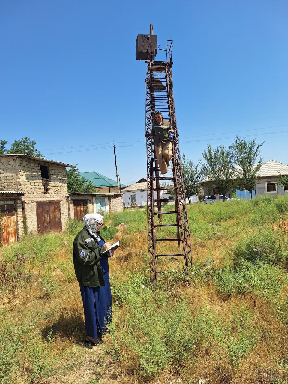 Female scientists of the Institute visited the Central Uzbekistan field hydrogeological expedition