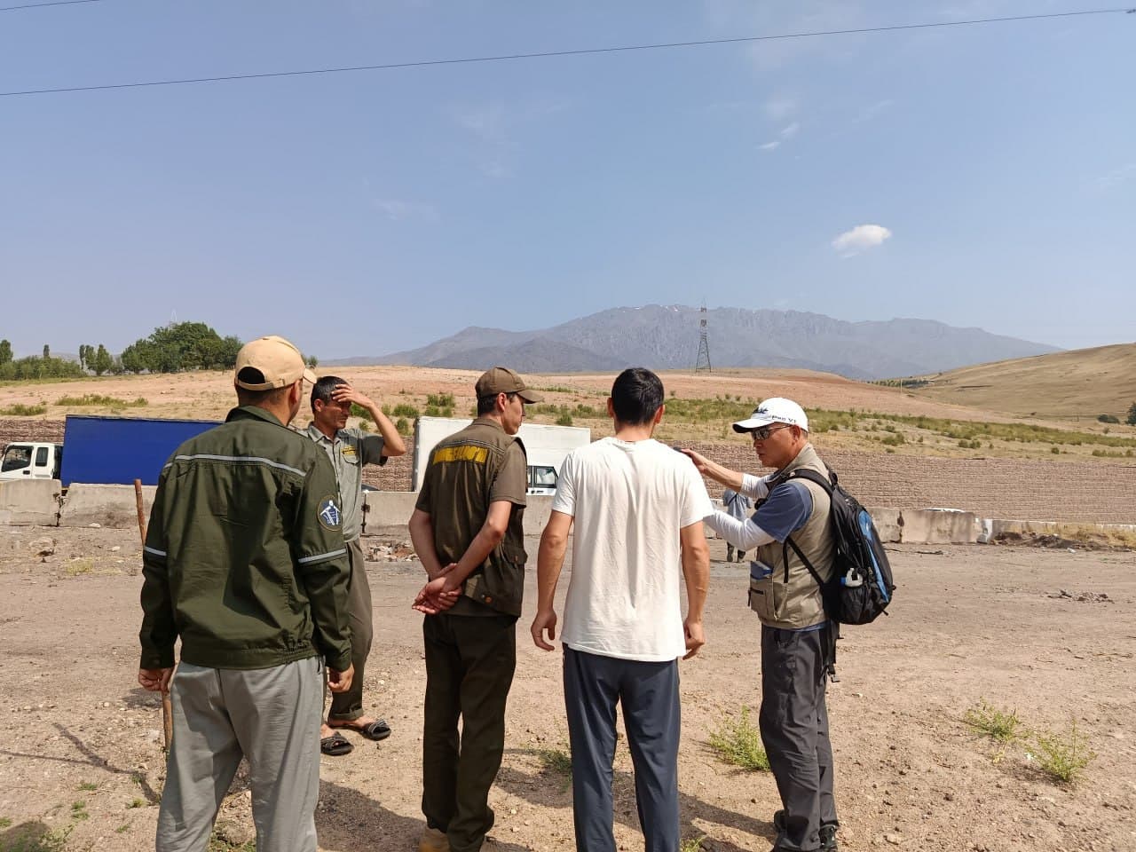 Within the framework of the KOICA grant project, work was carried out to study geological risks on the A-373 Tashkent-Osh highway
