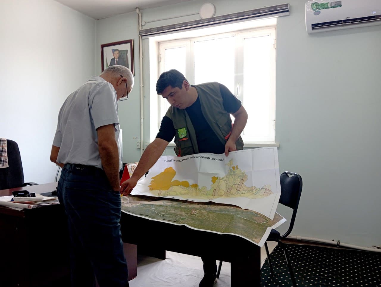 Promising areas for groundwater are being identified in Andijan, Namangan and Fergana regions
