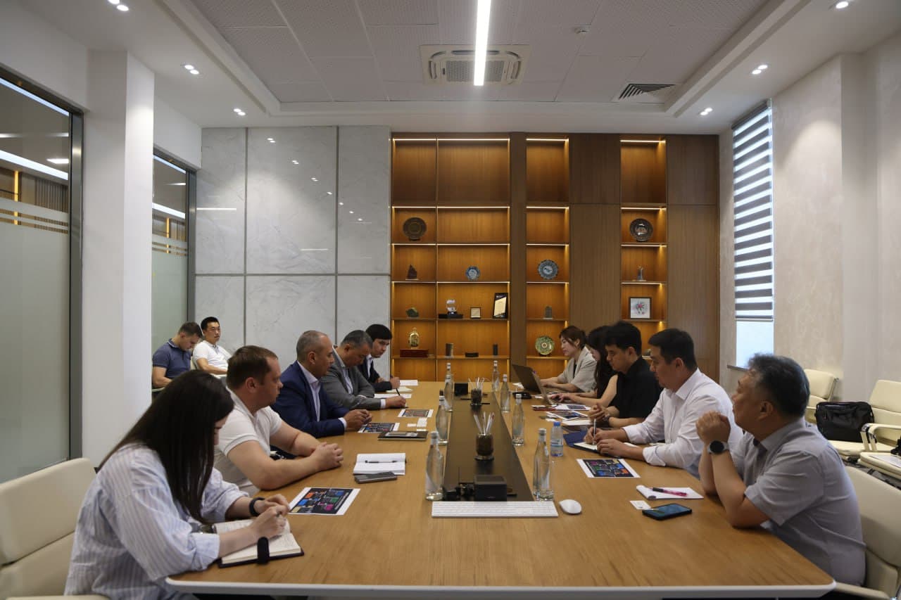 Meeting with representatives of the KIGAM company