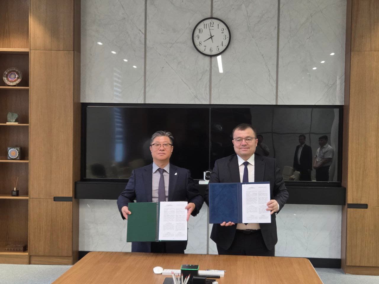 Under the KOICA grant project, a Memorandum of Understanding was signed with the Korea Mine Rehabilitation and Mineral Resources Corporation (KOMIR)