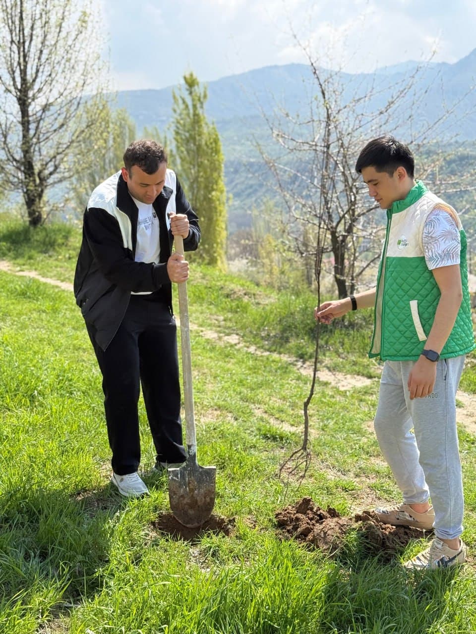 Practical work within the framework of the national project "Yashil Makon" continues!