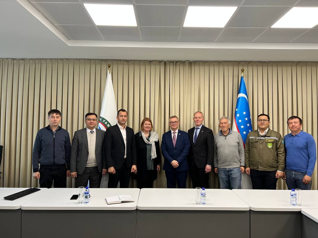 A meeting was held with members of the delegation headed by the Ambassador of Finland to Central Asia